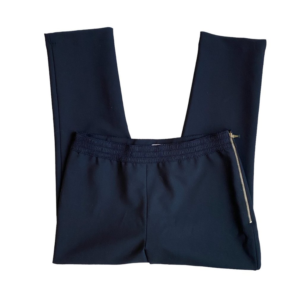 Kate Spade Stretch High-Rise Side Zip Career French Girl Ankle Dress Pants-10 - Picture 2 of 9